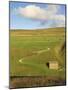 Stone Barn and Winding Track Near Keld, Yorkshire Dales National Park, Yorkshire, England-Neale Clarke-Mounted Photographic Print