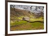 Stone Barn in the Swaledale Area of the Yorkshire Dales National Park-Julian Elliott-Framed Premium Photographic Print