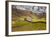 Stone Barn in the Swaledale Area of the Yorkshire Dales National Park-Julian Elliott-Framed Photographic Print