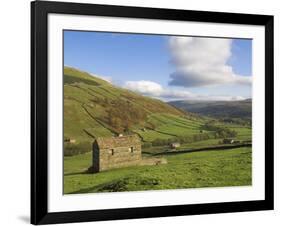 Stone Barns in Swaledale, Near Keld, Yorkshire Dales National Park, Yorkshire, England, UK-Neale Clarke-Framed Photographic Print