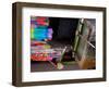 Stone Basin, Kyoto, Japan-Shin Terada-Framed Photographic Print