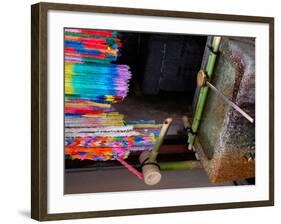 Stone Basin, Kyoto, Japan-Shin Terada-Framed Photographic Print