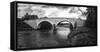 Stone bridge across River Cassley, Cassley Bridge, Rosehall, Sutherland, Highlands, Scotland-Panoramic Images-Framed Stretched Canvas