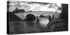 Stone bridge across River Cassley, Cassley Bridge, Rosehall, Sutherland, Highlands, Scotland-Panoramic Images-Stretched Canvas