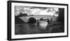 Stone bridge across River Cassley, Cassley Bridge, Rosehall, Sutherland, Highlands, Scotland-Panoramic Images-Framed Photographic Print