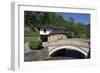 Stone Bridge and Church-null-Framed Photographic Print