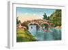 Stone Bridge, Golden Gate Park-null-Framed Premium Giclee Print