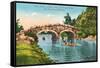 Stone Bridge, Golden Gate Park-null-Framed Stretched Canvas