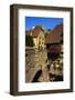 Stone Bridge in Kaysersberg, Alsace, France-John Miller-Framed Photographic Print