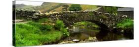 Stone Bridge Over a Canal, Watendlath Bridge, Lake District, Cumbria, England, United Kingdom-null-Stretched Canvas