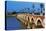 Stone Bridge (Pont De Pierre) on Garonne-null-Stretched Canvas