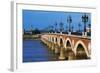 Stone Bridge (Pont De Pierre) on Garonne-null-Framed Giclee Print