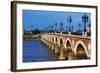 Stone Bridge (Pont De Pierre) on Garonne-null-Framed Giclee Print