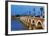 Stone Bridge (Pont De Pierre) on Garonne-null-Framed Giclee Print