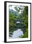 Stone Bridge with Flowers in Seogwipo, Island of Jejudo, South Korea-Michael Runkel-Framed Photographic Print