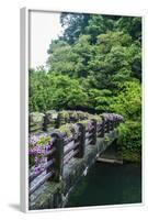 Stone Bridge with Flowers in Seogwipo-Michael-Framed Photographic Print