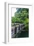 Stone Bridge with Flowers in Seogwipo-Michael-Framed Photographic Print