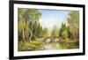 Stone Bridge-Helmut Glassl-Framed Art Print