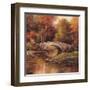 Stone Bridge-TC Chiu-Framed Art Print