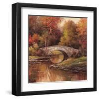 Stone Bridge-TC Chiu-Framed Art Print