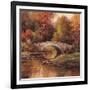 Stone Bridge-TC Chiu-Framed Art Print