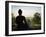 Stone Buddha Silhouetted at Sunrise, Borobudur Temple, UNESCO World Heritage Site, Java, Indonesia-Matthew Williams-Ellis-Framed Photographic Print