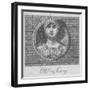 Stone Bust of a Female Figure on the Front of the Three Bucks Tavern, Old Jewry, London, 1825-null-Framed Giclee Print