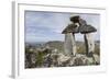 Stone Cairn at Brimstone Head-Paul Souders-Framed Photographic Print