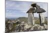 Stone Cairn at Brimstone Head-Paul Souders-Mounted Photographic Print