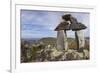 Stone Cairn at Brimstone Head-null-Framed Photographic Print