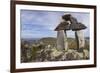 Stone Cairn at Brimstone Head-null-Framed Photographic Print