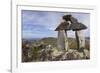 Stone Cairn at Brimstone Head-null-Framed Photographic Print