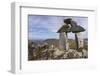 Stone Cairn at Brimstone Head-null-Framed Photographic Print