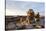 Stone Cairns in Arctic, Nunavut Territory, Canada-Paul Souders-Stretched Canvas