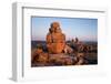 Stone Cairns in Arctic, Nunavut Territory, Canada-Paul Souders-Framed Photographic Print