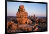 Stone Cairns in Arctic, Nunavut Territory, Canada-Paul Souders-Framed Photographic Print