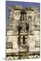 Stone Carved Atlantes Figures on the Back of the Mayan Ruins of El Palacio De Las Mascarones-John Woodworth-Mounted Photographic Print