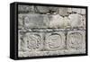 Stone Carved Hieroglyphs, Structure of Five Floors (Pisos), Edzna-Richard Maschmeyer-Framed Stretched Canvas