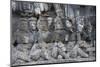 Stone Carving at Borobudur, UNESCO, Java, Indonesia-Keren Su-Mounted Photographic Print