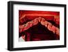 Stone Carving Detail, Red Fort, Delhi, India, Asia-Laura Grier-Framed Photographic Print