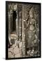 Stone Carving of Apsara at Angkor Wat, Cambodia-Paul Souders-Framed Photographic Print