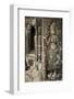 Stone Carving of Apsara at Angkor Wat, Cambodia-Paul Souders-Framed Photographic Print