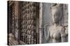 Stone Carvings at Angkor Wat, Cambodia-Paul Souders-Stretched Canvas