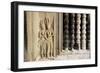 Stone Carvings at Angkor Wat, Cambodia-Paul Souders-Framed Photographic Print