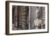 Stone Carvings at Angkor Wat, Cambodia-Paul Souders-Framed Photographic Print