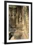 Stone Carvings of Apsara at Angkor Wat, Cambodia-Paul Souders-Framed Premium Photographic Print