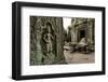 Stone Carvings of Apsara at Angkor Wat, Cambodia-Paul Souders-Framed Photographic Print