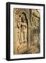 Stone Carvings of Apsara at Angkor Wat, Cambodia-Paul Souders-Framed Photographic Print