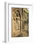 Stone Carvings of Apsara at Angkor Wat, Cambodia-Paul Souders-Framed Photographic Print