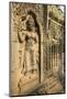 Stone Carvings of Apsara at Angkor Wat, Cambodia-Paul Souders-Mounted Photographic Print